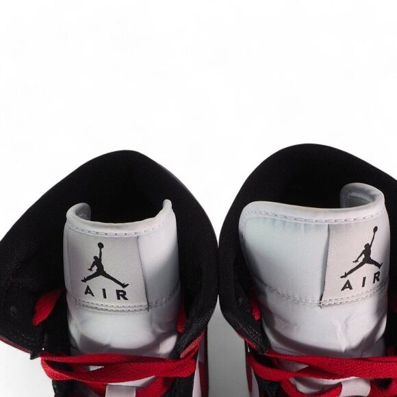 Air Jordan 1 Mid 'Alternate Bred Toe' Basketball Shoes BQ6472-079 Women's 9.5 - Picture 11 of 13